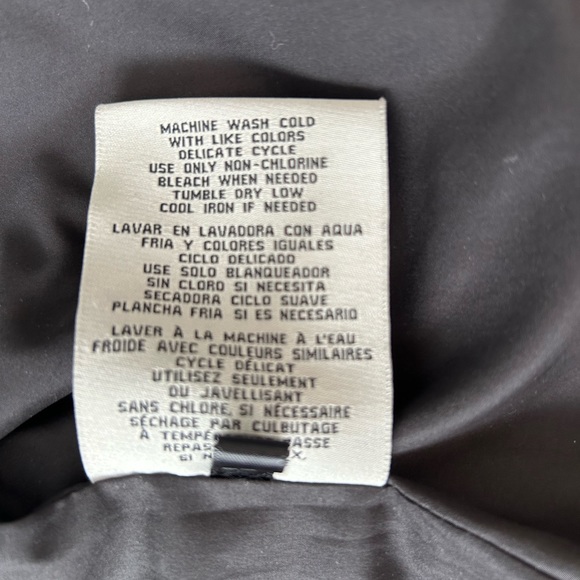 Levi’s Shacket shirt jacket dark gray snap front - Picture 9 of 16